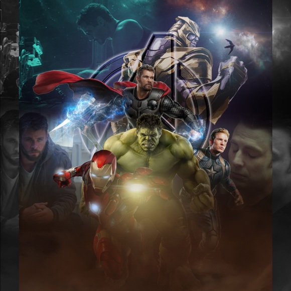 Avengers end game fan made movie poster - Picture 1 of 1
